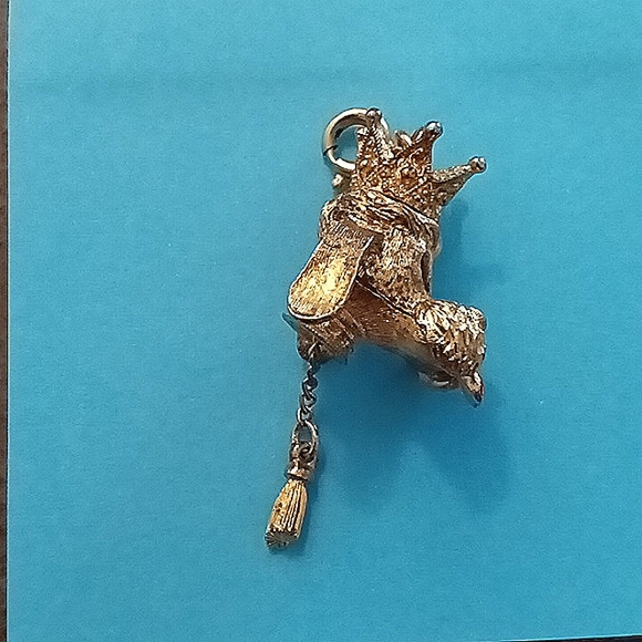 ❤️Vintage monet poodle charm pull tongue❤️ - Picture 4 of 4